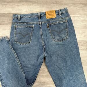 Vintage Levi’s 505 Orange Tab Medium Wash Jeans Made in the USA Size 38”X31.5”